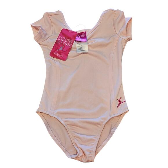 Future Star by Capezio Girls Sz XXS Ballet Dance Leotard Light Pink NEW - Picture 1 of 3